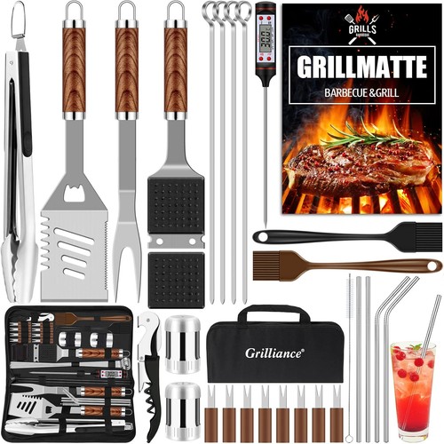 30pcs stainless steel bbq - 30pcs,