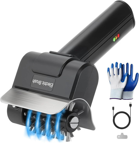 Electric grill brush - grill, for