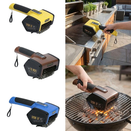 Electric grill brush bbq - bbq,