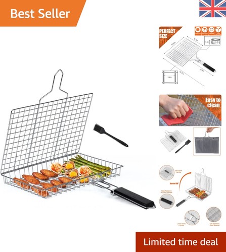 Bbq grilling basket stainless - bbq,