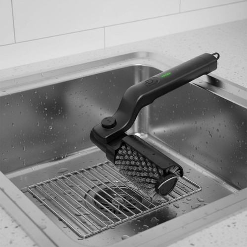 Electric grill brush - electric,