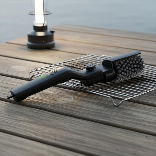 Electric grill brush portable - electric,