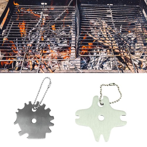 Portable bbq grill - grill, brush