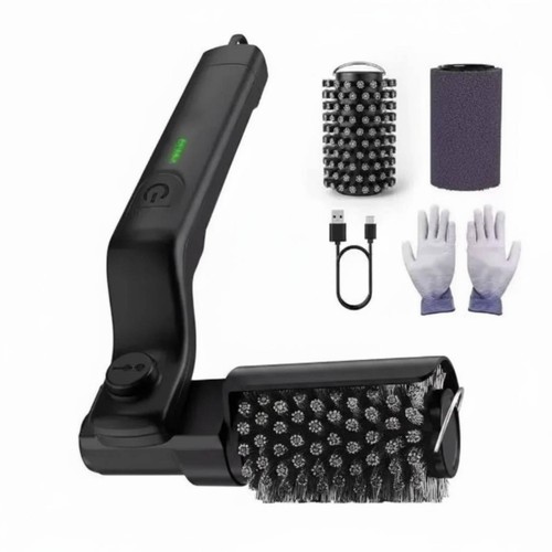 Electric grill brush - electric, portable
