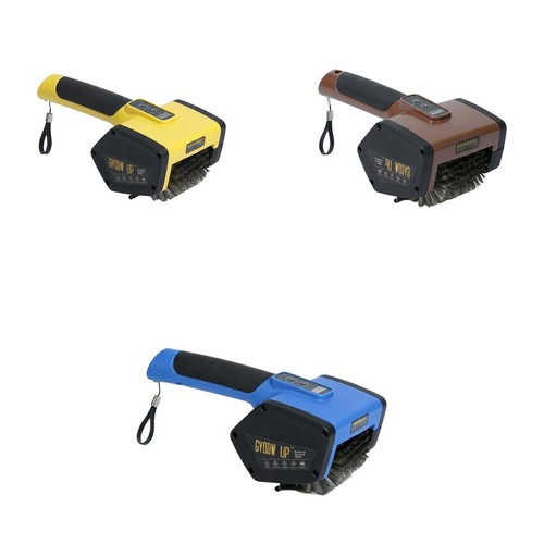 Electric grill brush - brush, portable