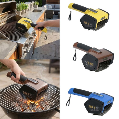 Electric grill brush - electric,
