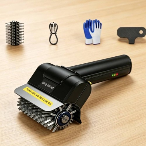 Electric bbq cleaning brush - cleaning,