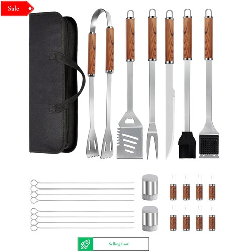 Piece bbq tools - set,