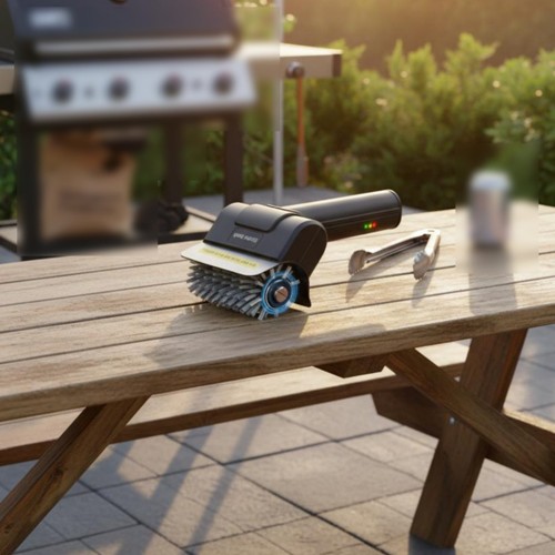 Electric bbq cleaning brush - cleaning,