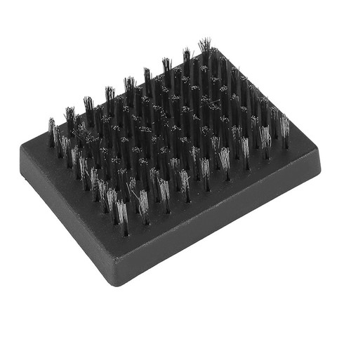 Cast iron bbq brush portable - iron,