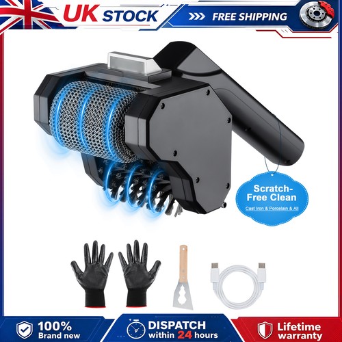 Bbq grill cleaner dual - grill,