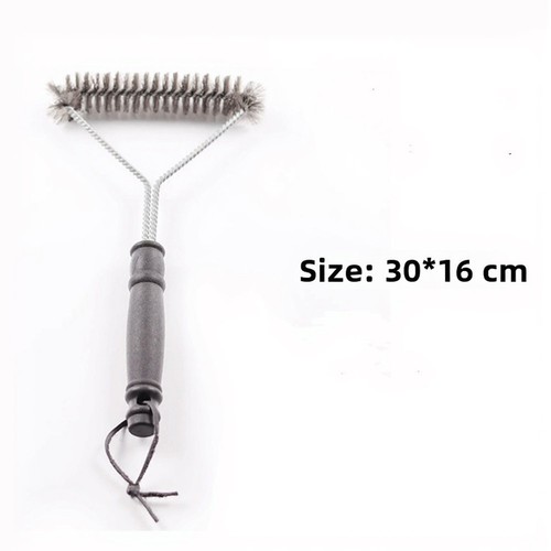 Stainless steel grill brush - steel,