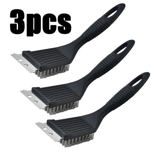3pc portable grill cleaner - 1/2/3pc,